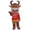 Cow mascot costume