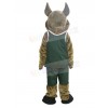 Coyote mascot costume