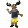 Moose mascot costume