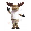 Moose mascot costume