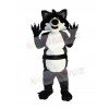 Raccoon mascot costume