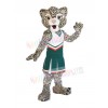Leopard mascot costume