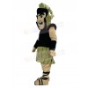 Spartan mascot costume