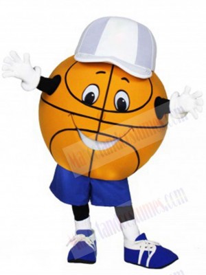Funny Sport Basketball Guy Mascot Costume Cartoon