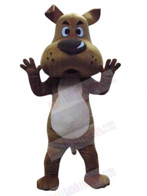 Cheap Brown Hound Dog Mascot Costume Animal