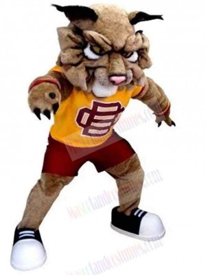 Fierce Brown Tiger Mascot Costume Animal Adult