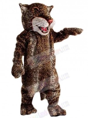Cool Brown Leopard Mascot Costume Animal