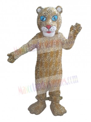 Leopard mascot costume