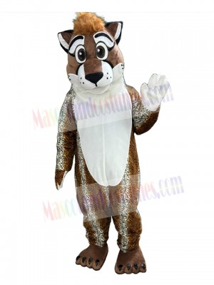 Leopard mascot costume