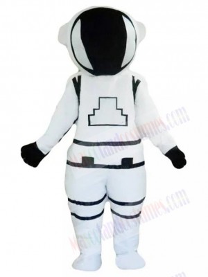 White Astronaut Cosmonaut Mascot Costume People