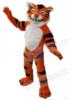 Fierce Plush Tiger Mascot Costume Animal