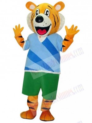 Happy School Little Tiger Mascot Costume Animal
