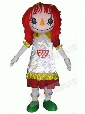 Ragdoll Girl Elf Mascot Costume Cartoon