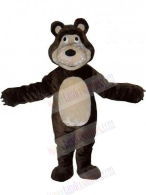 Funny Brown Bear Mascot Costume For Adults Mascot Heads