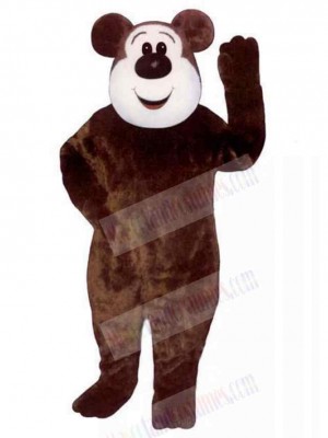 Cartoon Boy Bear Mascot Costume For Adults Mascot Heads
