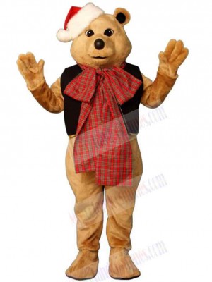Christmas Fancy Bear Mascot Costume For Adults Mascot Heads