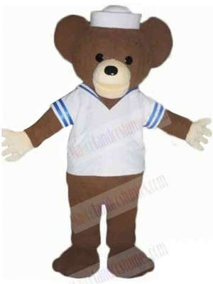 Sailor Teddy Bear Mascot Costume For Adults Mascot Heads