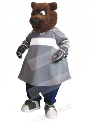 Arroganter Torwart – Bären-Maskottchen-Kostüm – Tier