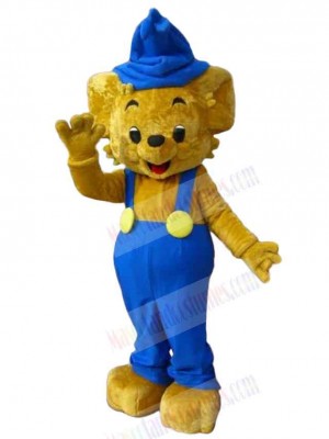 Beige Teddy Bear Mascot Costume Animal
