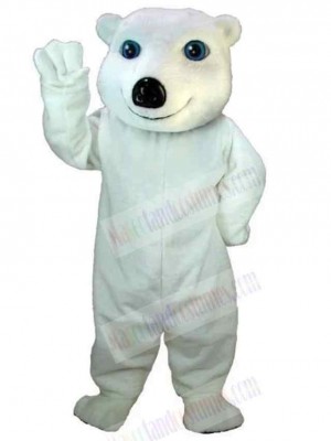 Lightweight White Bear Mascot Costume Animal