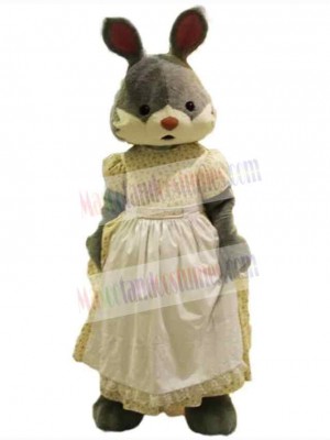 Lady Rabbit Mascot Costume Animal