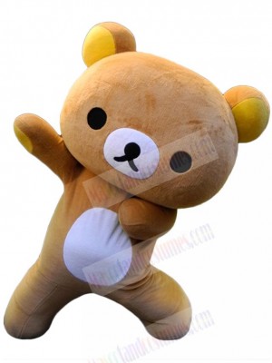 Flexibles Teddybär-Maskottchenkostüm (Tier)