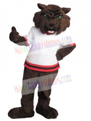 Power Bearcat-Maskottchenkostüm Tier