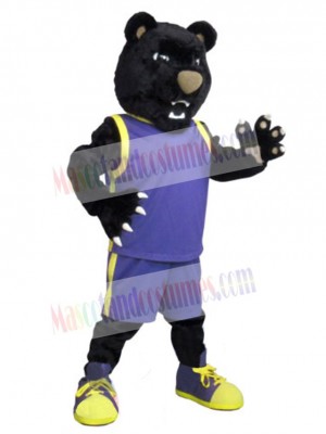 Power Black Bear Maskottchenkostüm Tier