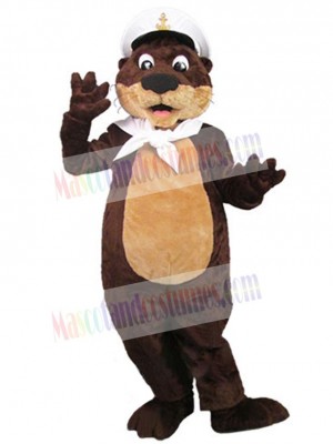 Cute Otter Mascot Costume Animal