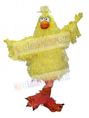 Großes gelbes Hühner-Maskottchenkostüm – Tier