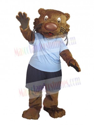 Lovely Otter Mascot Costume Animal
