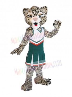Leopard mascot costume