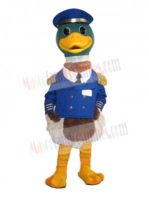 Kapitän-Duck-Maskottchenkostüm – Tier