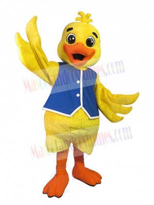 Ente in blauer Weste – Maskottchenkostüm „Tier“