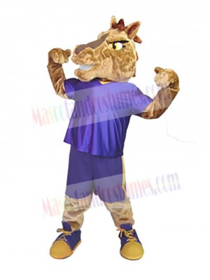 Mustang Horse mascot costume