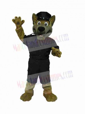 Kostüm für einen intelligenten Polizeihund als Maskottchen – Tier