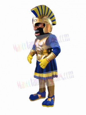 Spartan mascot costume