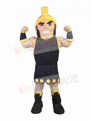 Spartan mascot costume