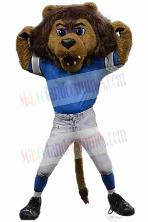 Soccer Lion Mascot Costume