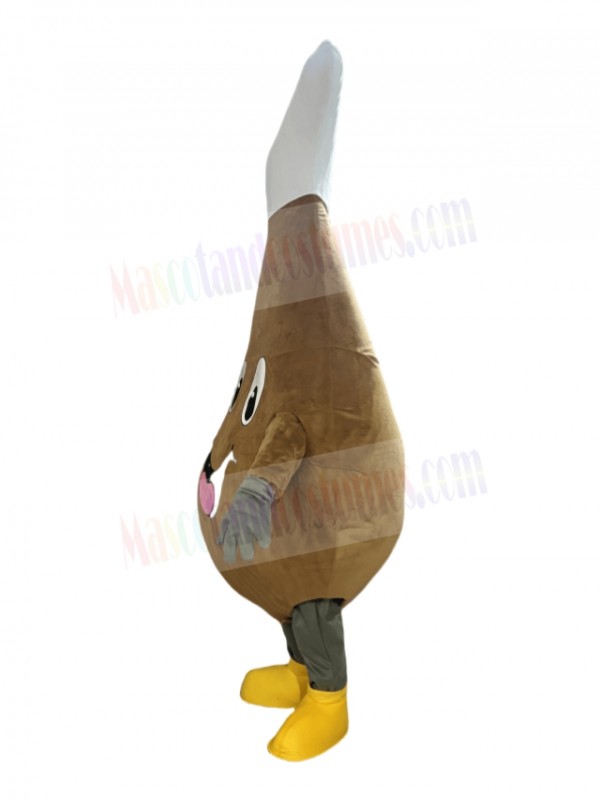 Chicken Leg mascot costume