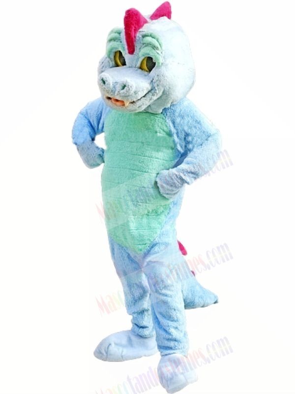 Blue Magic Dragon Mascot Costumes Animal