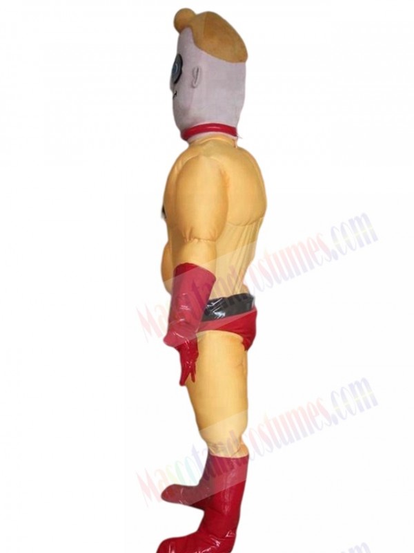 Superhero mascot costume
