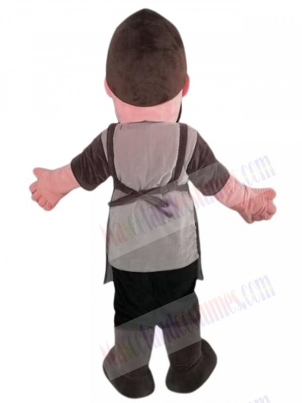 Barber mascot costume
