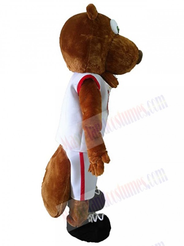 Beaver mascot costume
