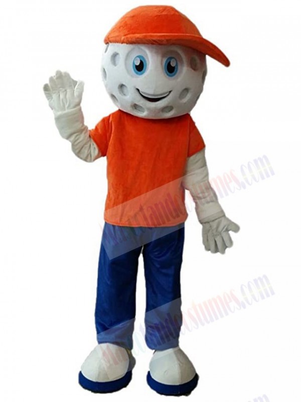 Golf Boy mascot costume