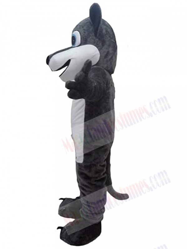 Wolf mascot costume