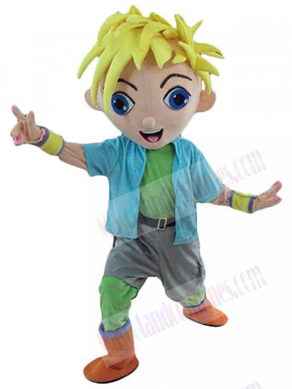 Boy mascot costume