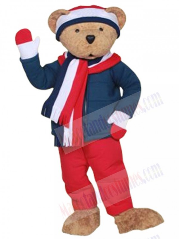 Ted E Bear mascot costume
