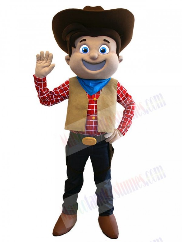 Juvenile Cowboy mascot costume