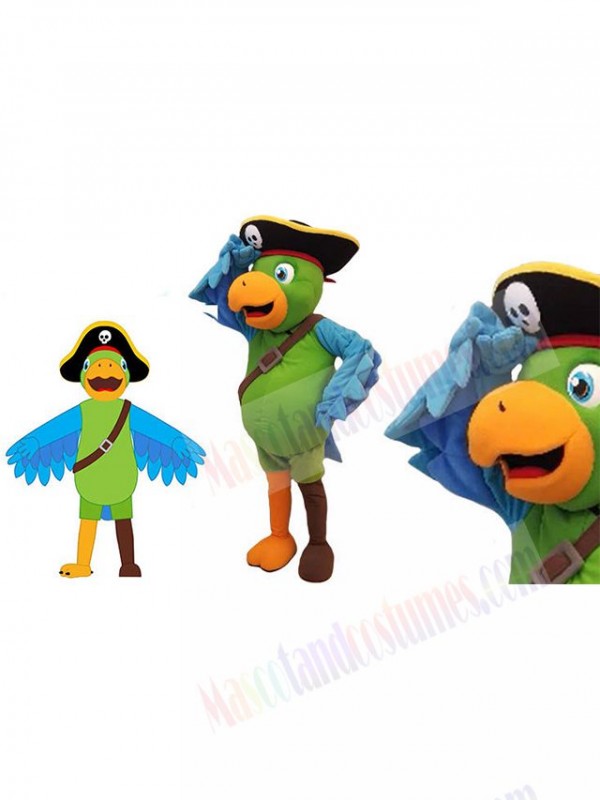 Pirate Parrot mascot costume